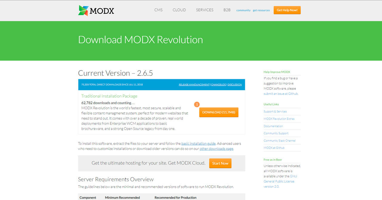 Обновление CMS MODX Revolution и безопасность